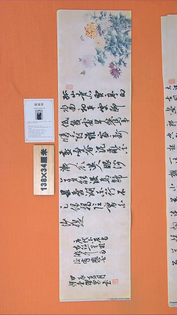 书法谢老师书法作品138*34钱塘湖春行