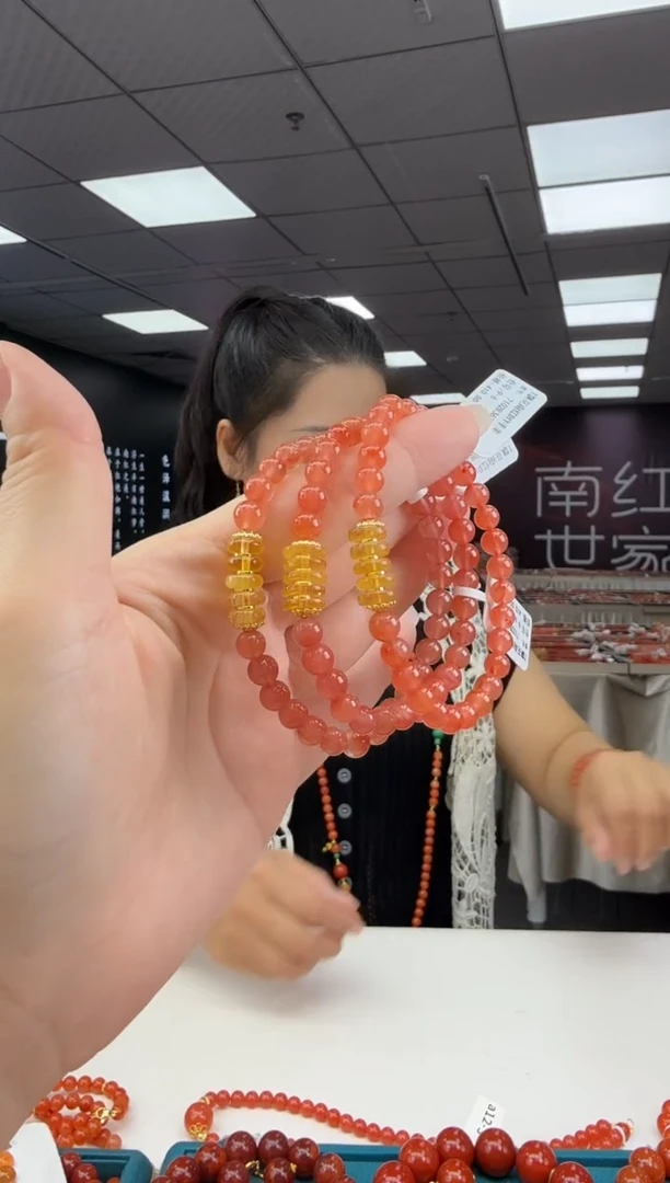 南红玛瑙珠串未镶嵌多样发其一/6/710283621