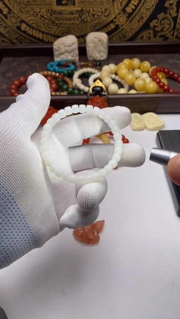 未镶嵌手串和田玉和田玉手串