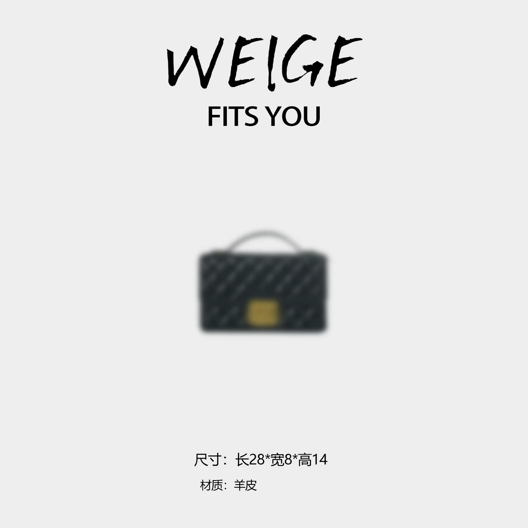 【高定系列】2025轻奢时尚小众通勤简约单肩斜跨包 KF8688-黑色