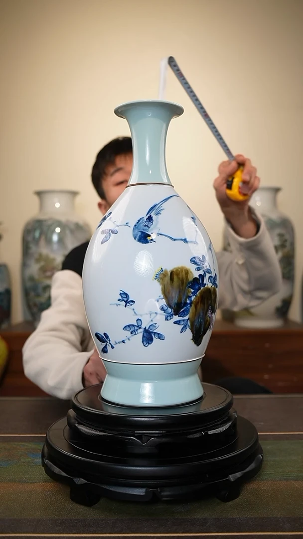 【闪购商品】摆件匠心瓷造确保手工手绘