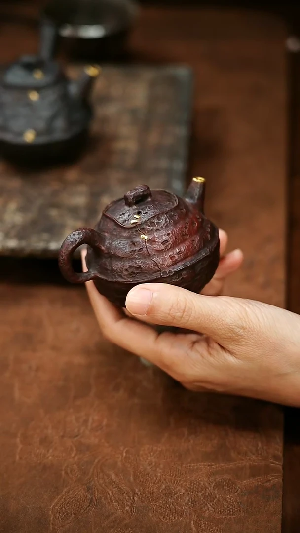 【闪购商品】憨憨甄选-程伟手作芋头瓶-壶-茶器-茶具