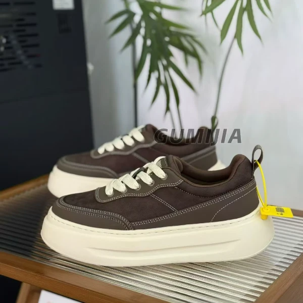 Gumijia新款秋冬百搭休闲时尚舒适经典欧货男鞋L9978（L9999)