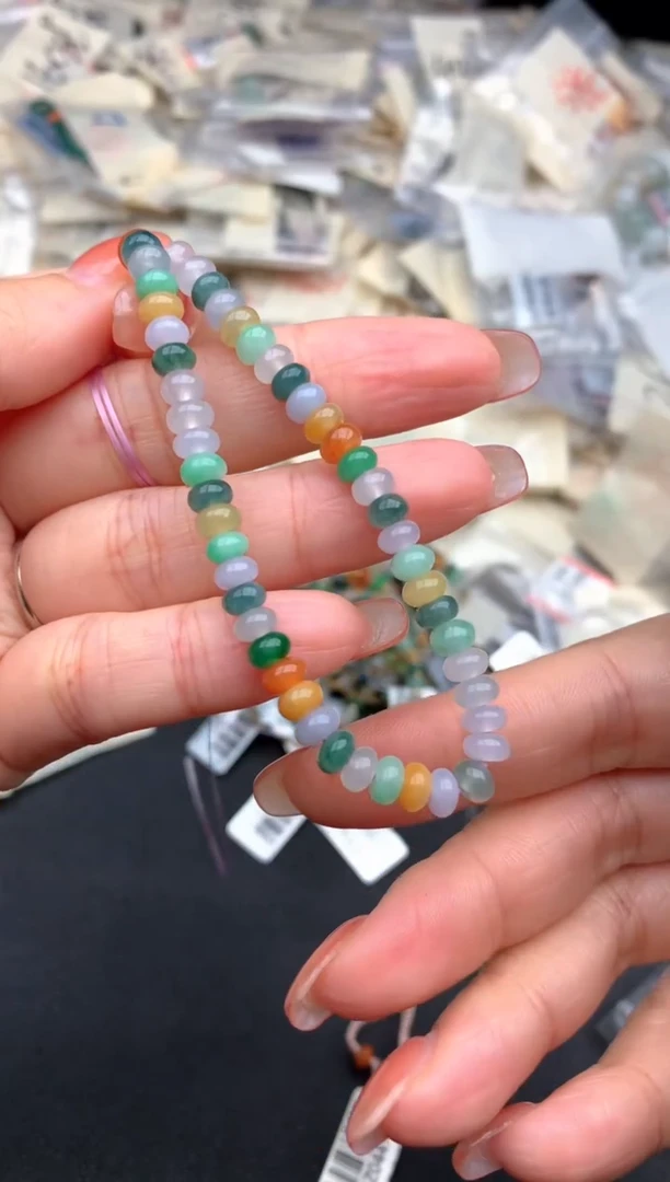 翡翠挂件未镶嵌50颗珠子多样性发货