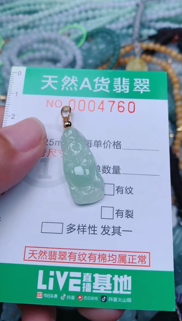 颈饰未镶嵌翡翠.0004760
