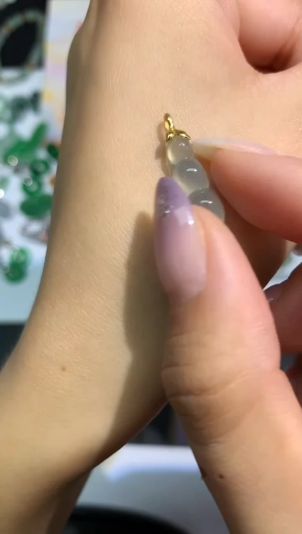 定制翡翠18K金镶嵌不退|A520|280