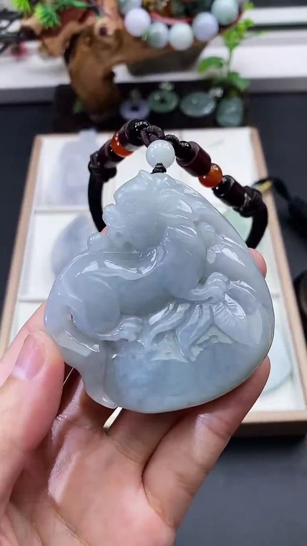 颈饰未镶嵌翡翠天然缅甸A货翡翠