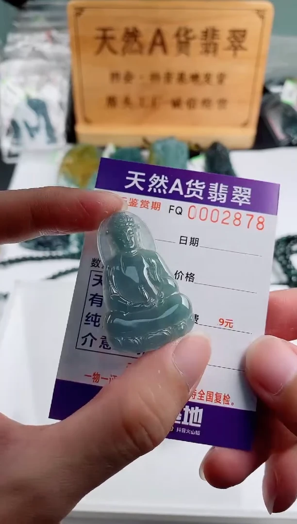 颈饰未镶嵌翡翠 多样性随机一件发货 素衣观音29.9