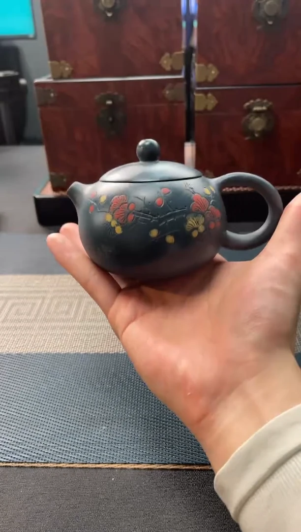 茶壶紫砂93 宜兴原矿紫砂