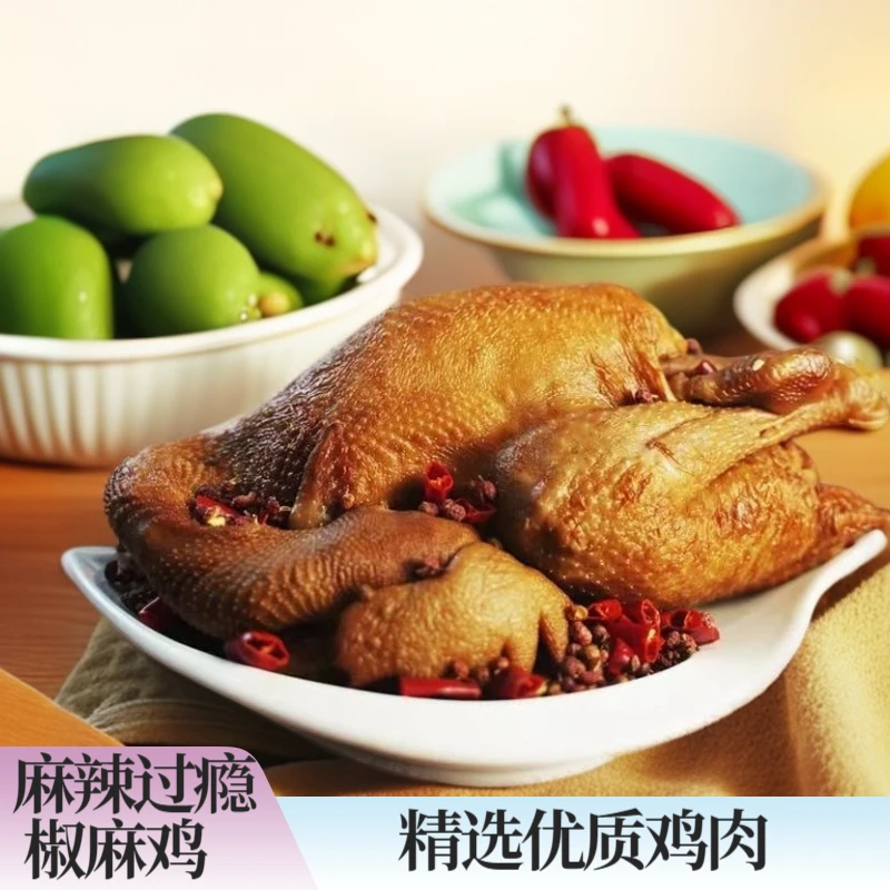 精选椒麻鸡  麻辣好吃优质鸡肉下酒菜熟食卤味休闲聚餐计量