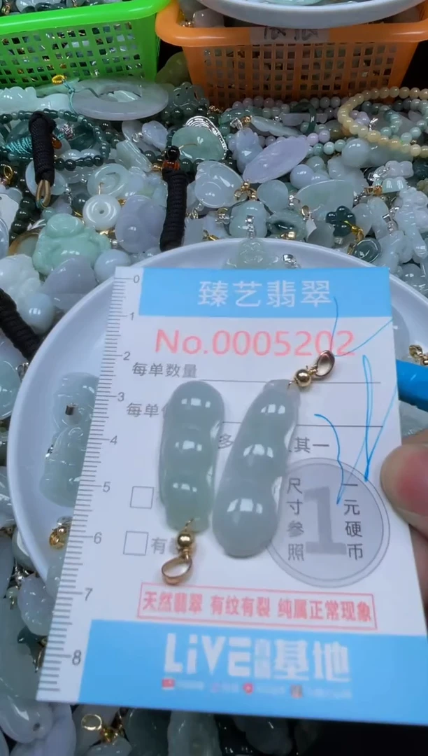 颈饰未镶嵌翡翠5202