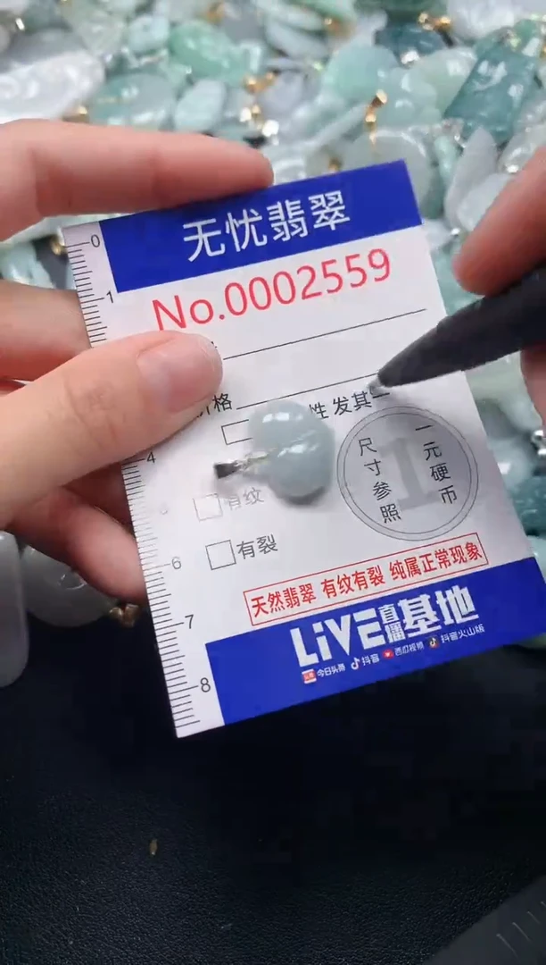 吊坠(不含链)未镶嵌翡翠2559