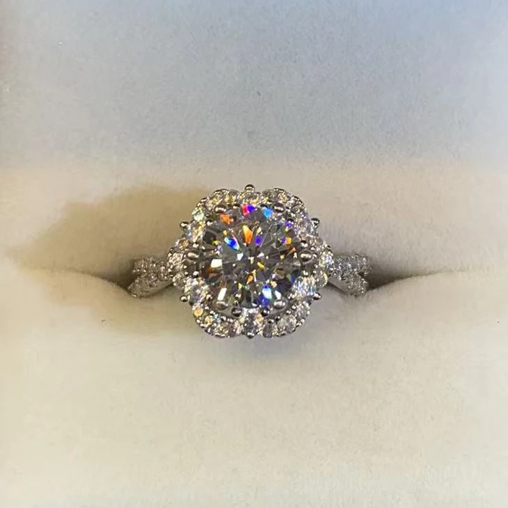 高奢钻饰 艾莎公主戒指2.0CT
