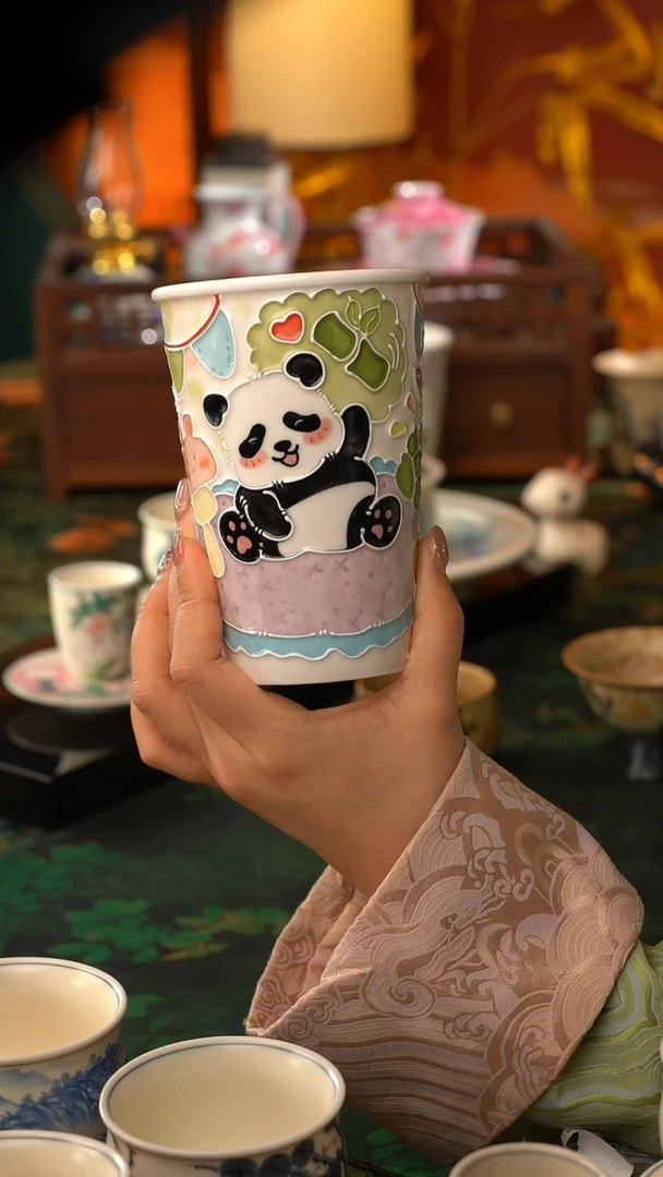 【闪购商品】初六分享好物@@熊猫可乐杯