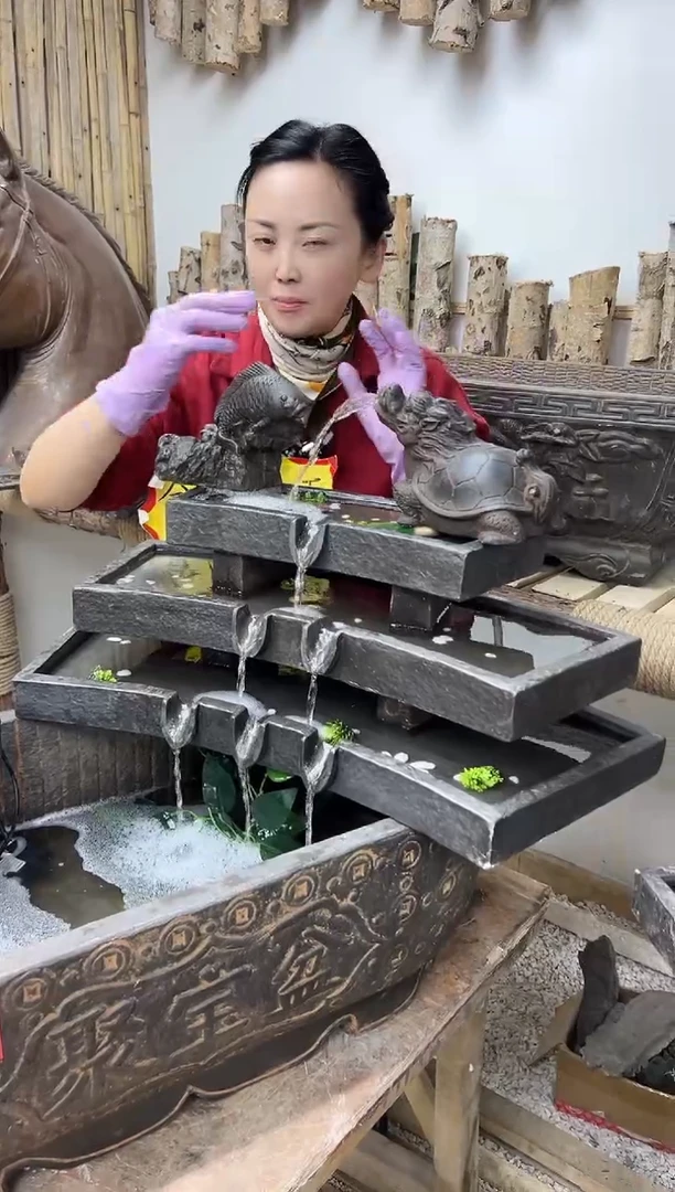 三层流水不带盆不带缸