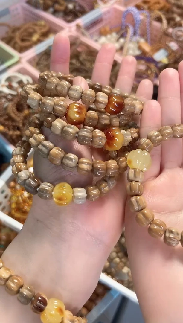 手串库克库克妖花楼兰南瓜10mm 多样性发其一