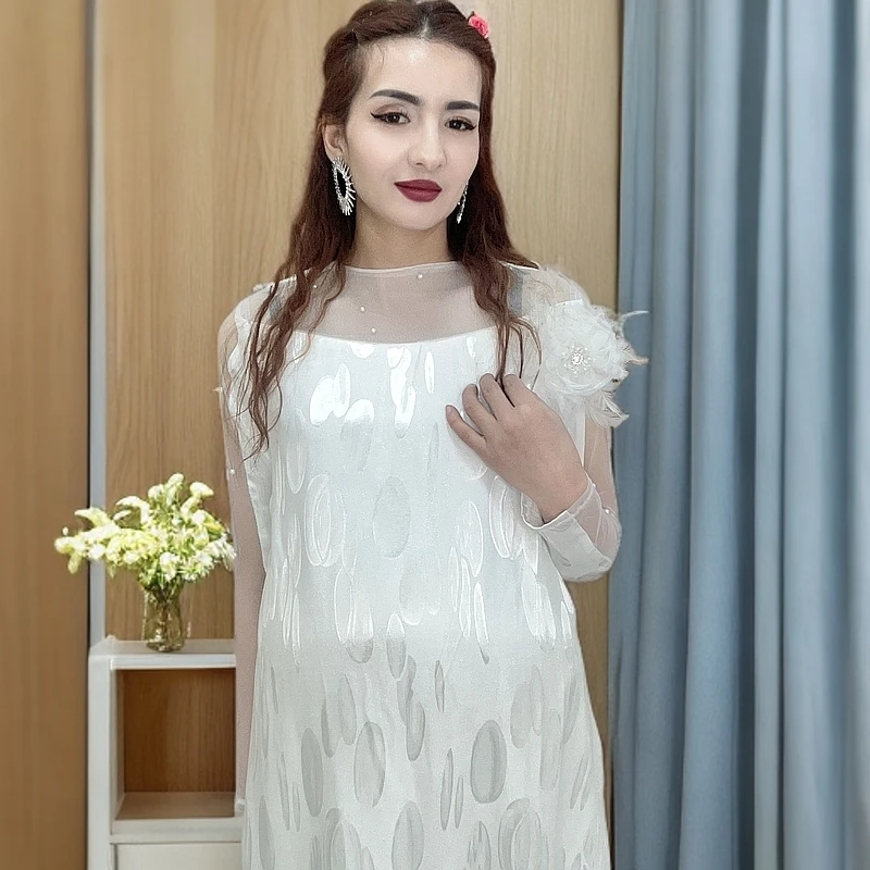 2025新款孕妇连衣裙，高级孕妇连衣裙，宽松孕妇连衣裙