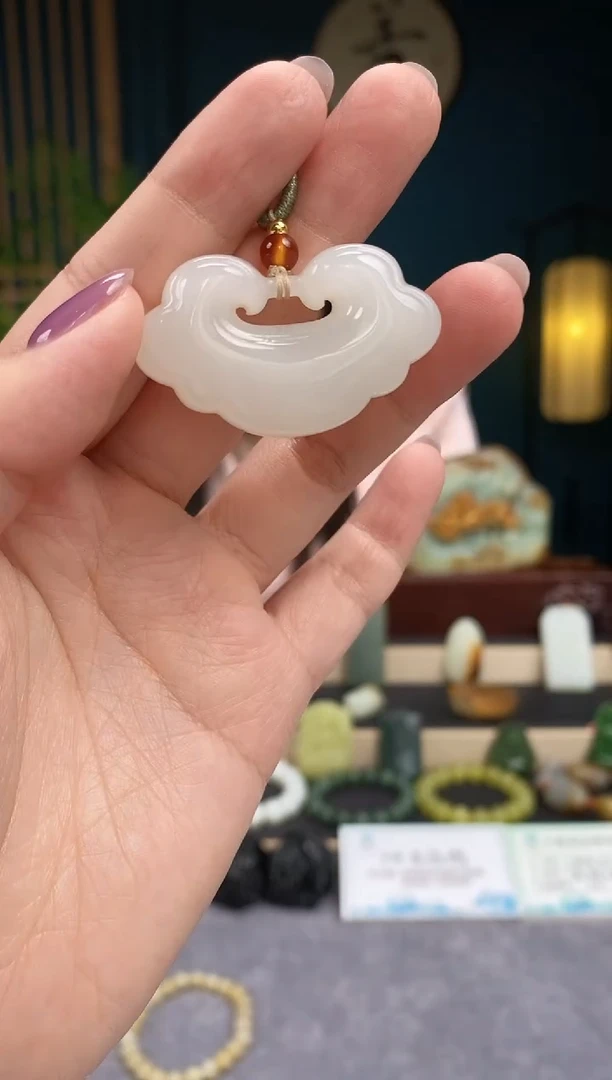 吊坠(不含链)未镶嵌和田玉吊坠