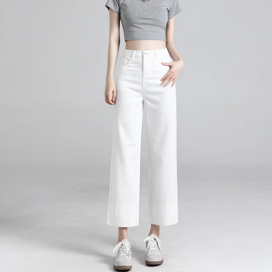 -ZHENYAZHE-/臻雅哲天丝莱赛尔宽松时尚百搭显瘦夏季薄款直筒裤