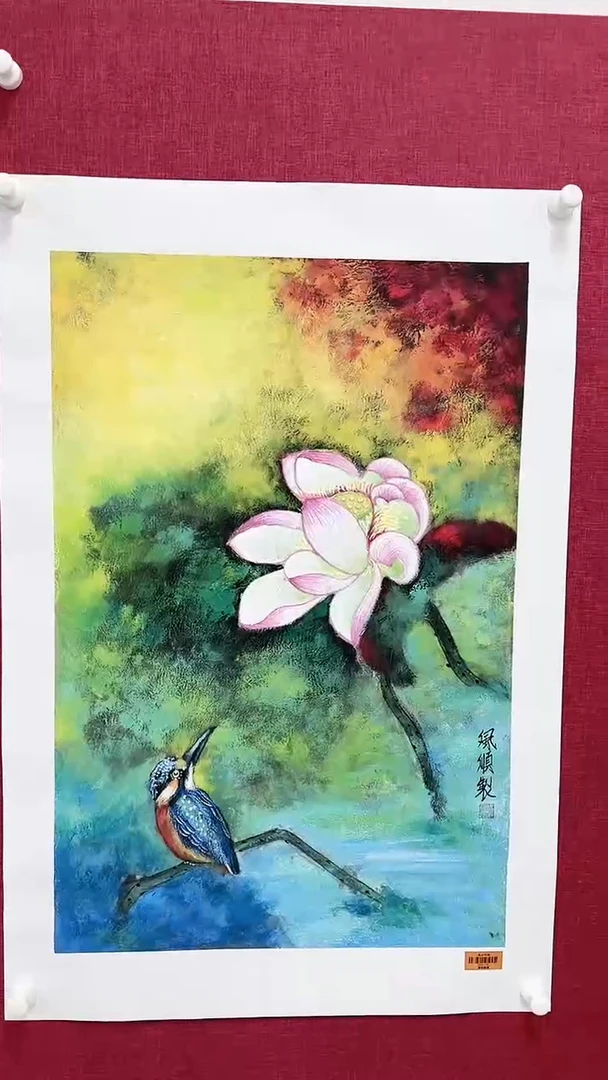 【闪购商品】绘画杨风顺绘画2.7平尺花鸟