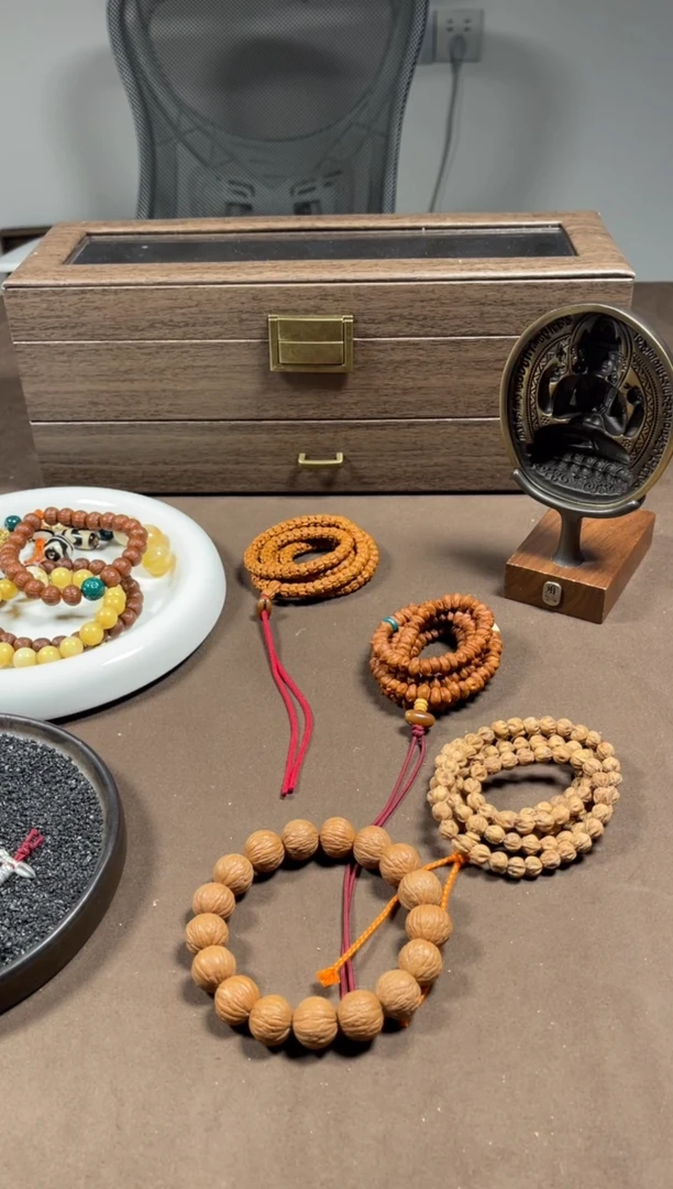 手串柏香籽/百香籽小鱼出品--凤羽