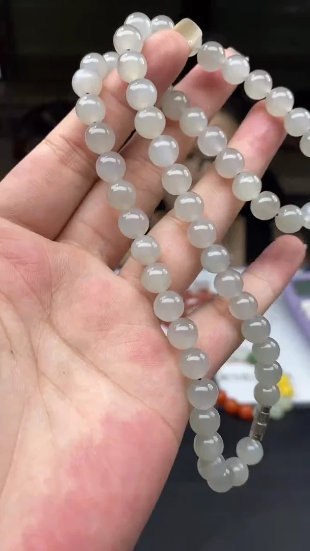 项链合金和田玉多样性发其一-项链-X3766