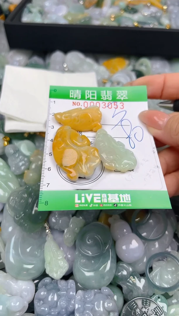 翡翠未镶嵌颈饰闪购0003053
