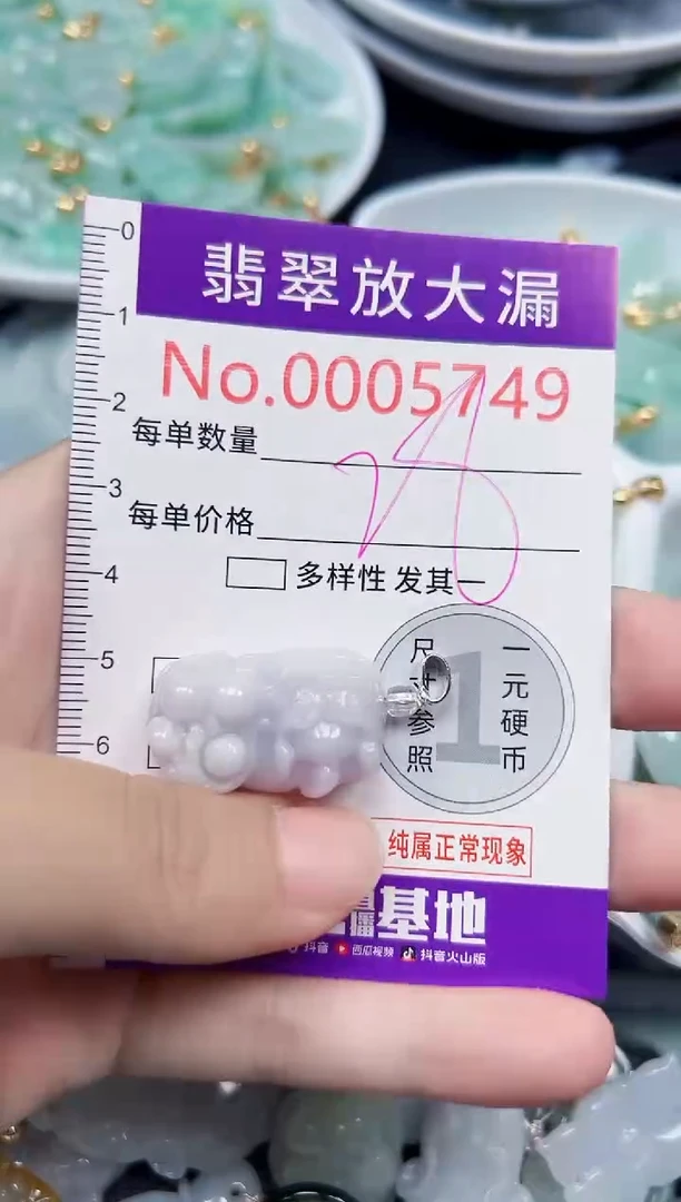 颈饰未镶嵌翡翠5749