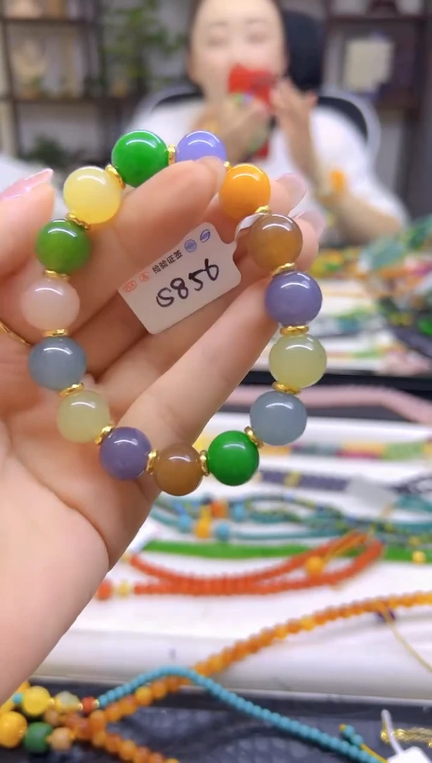 未镶嵌手链和田玉DIY款S856