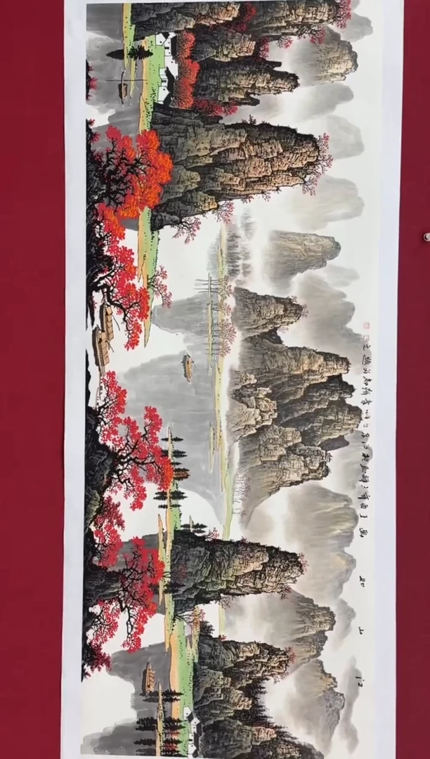 【闪购商品】国画国画绘画山水花鸟