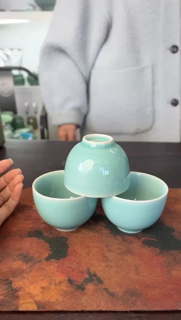 云间青瓷 小米茶器