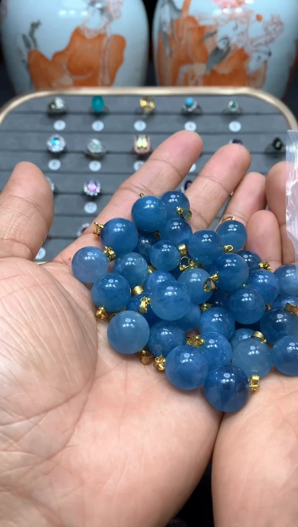 【闪购商品】海蓝宝石颈饰未镶嵌W45（随机性发货只发一单）