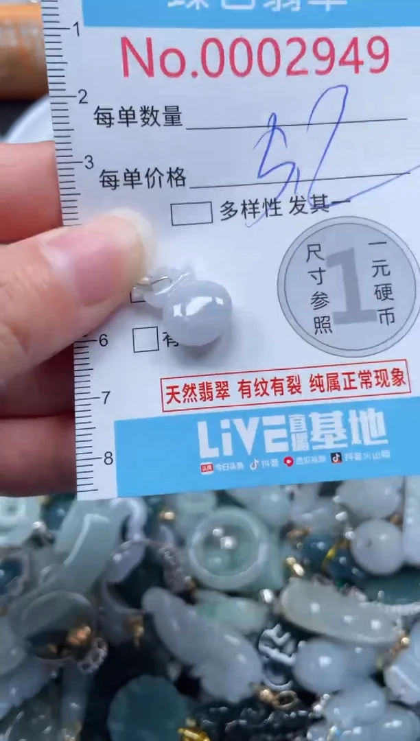 颈饰未镶嵌翡翠2949