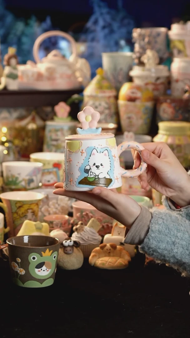 其他陶景德镇釉下彩手绘设计师款陶瓷