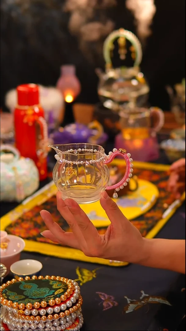 105公道杯公道杯公道杯（粉色）300ml