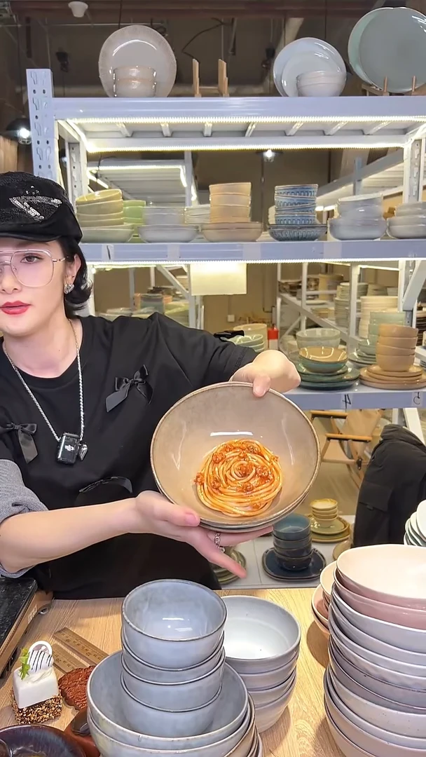 瓷49外贸尾货高温釉下彩陶瓷餐具默认微瑕