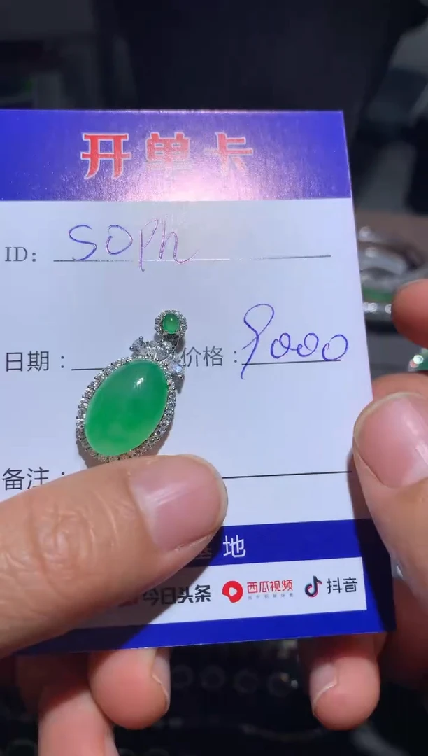 【闪购商品】翡翠颈饰银S925镶嵌向 Sophiaaa