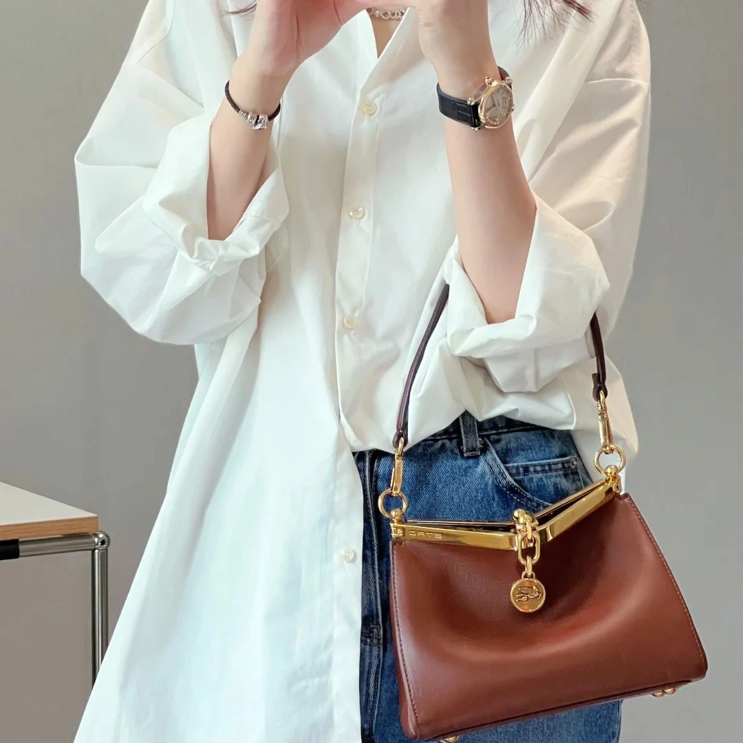 一臣定制小艾家VELA刘雯大表姐单肩腋下mini斜跨包夏天出门小包包