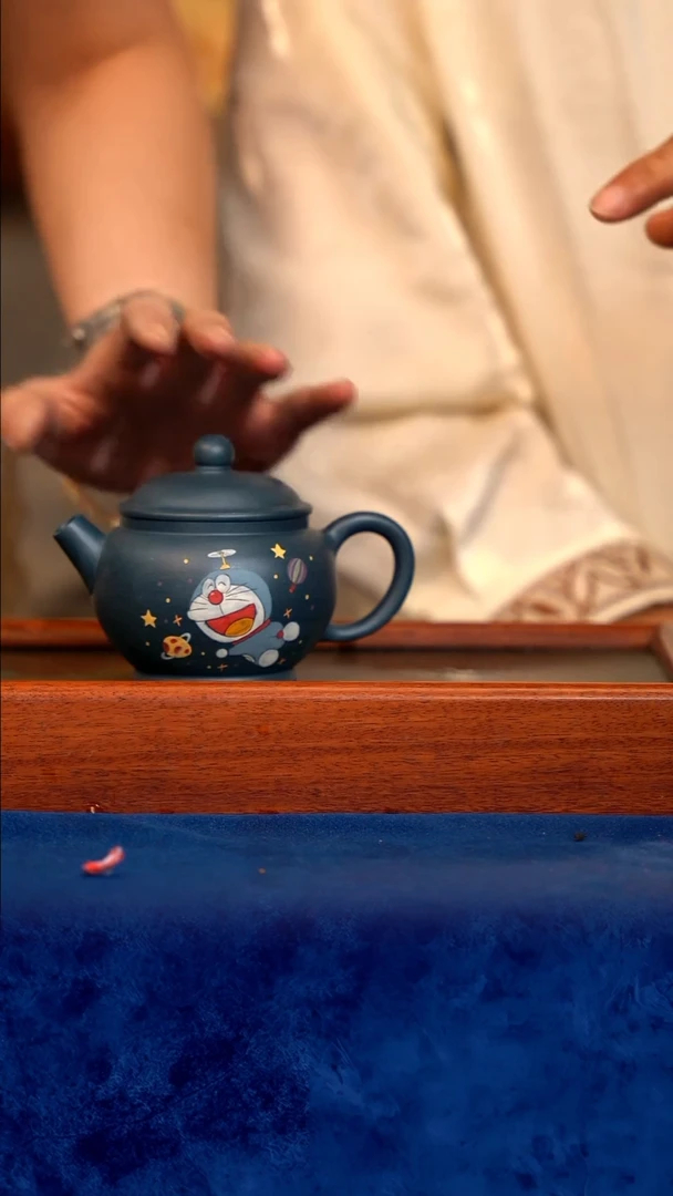 紫砂 宜兴紫砂 TZP 蓝料  巨轮