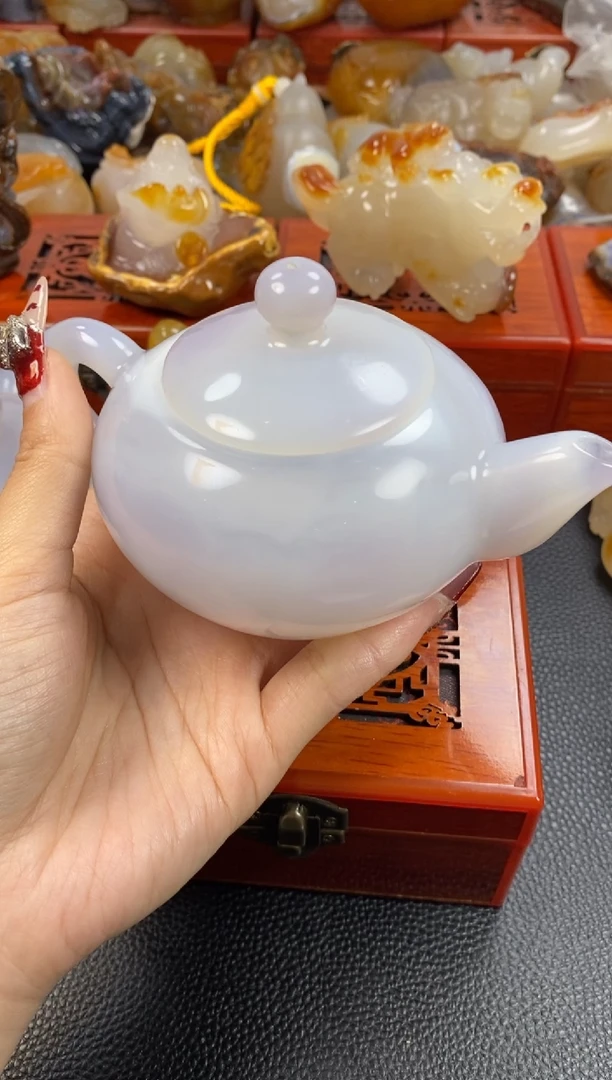 【闪购商品】玛瑙/玉髓摆件未镶嵌1