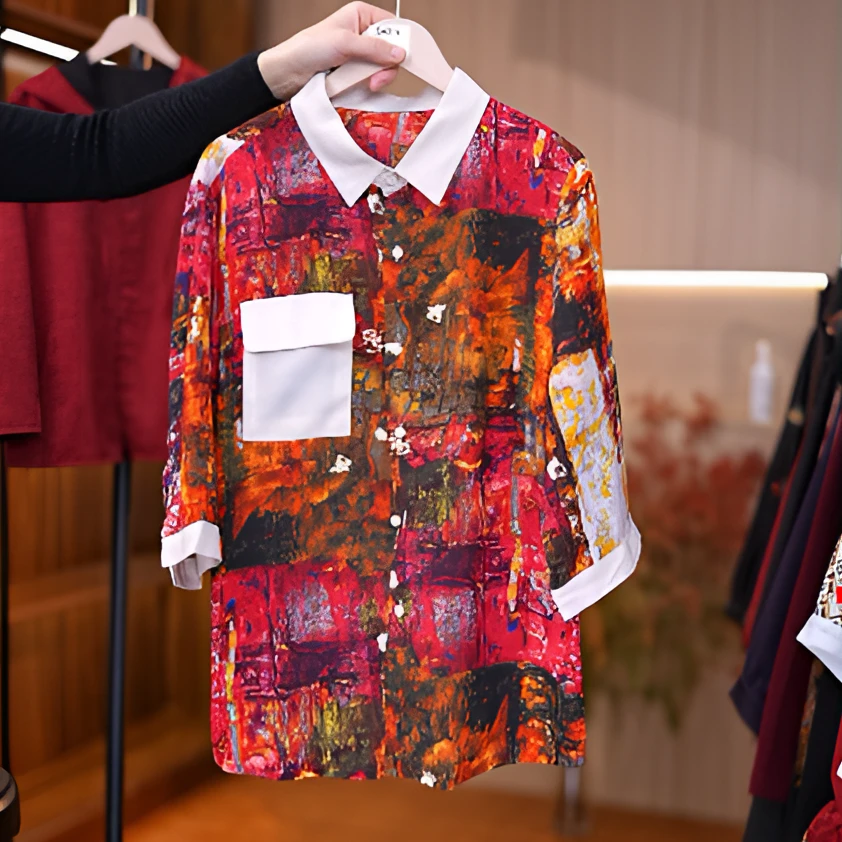 3-2302-29新款舒适时尚休闲小衫