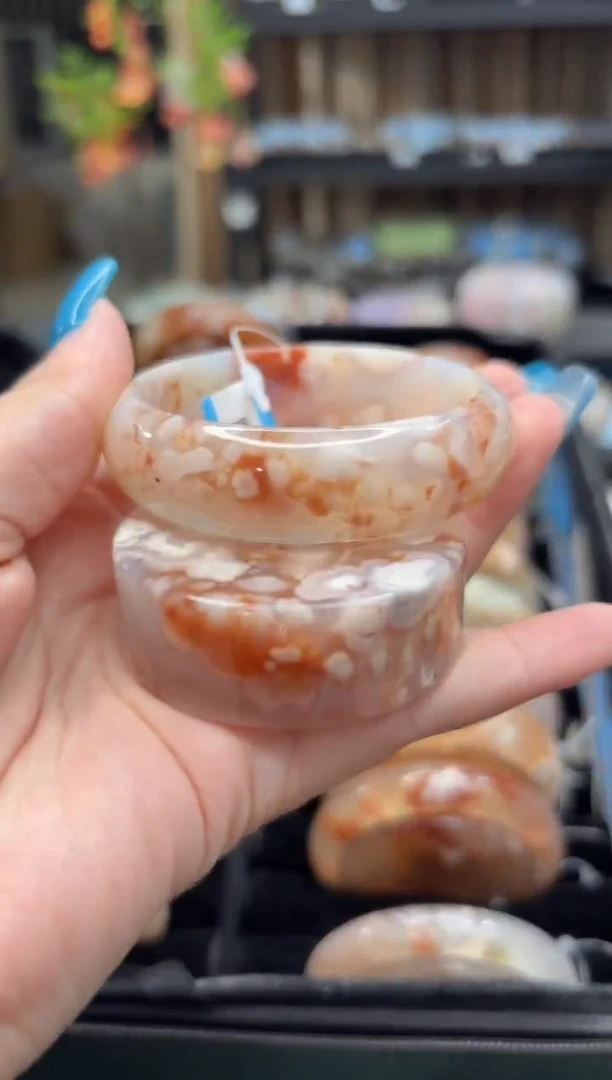 未镶嵌手镯石英质玉60(52圈赠送镯心)