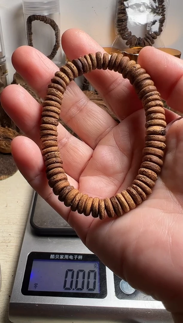 沉香手串斯里兰卡沉香手串5.3克