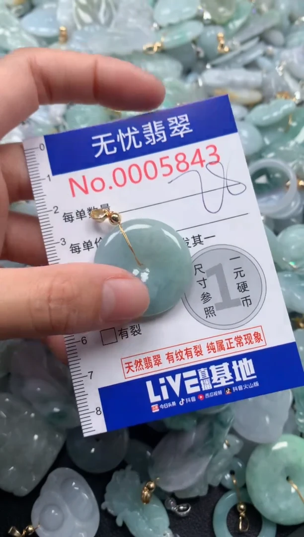 颈饰未镶嵌翡翠5843