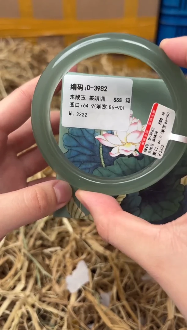 未镶嵌手镯石英质玉D-3982