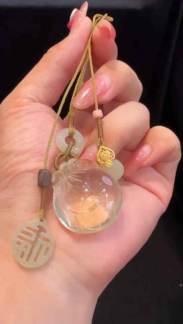 未镶嵌车挂水晶手机挂