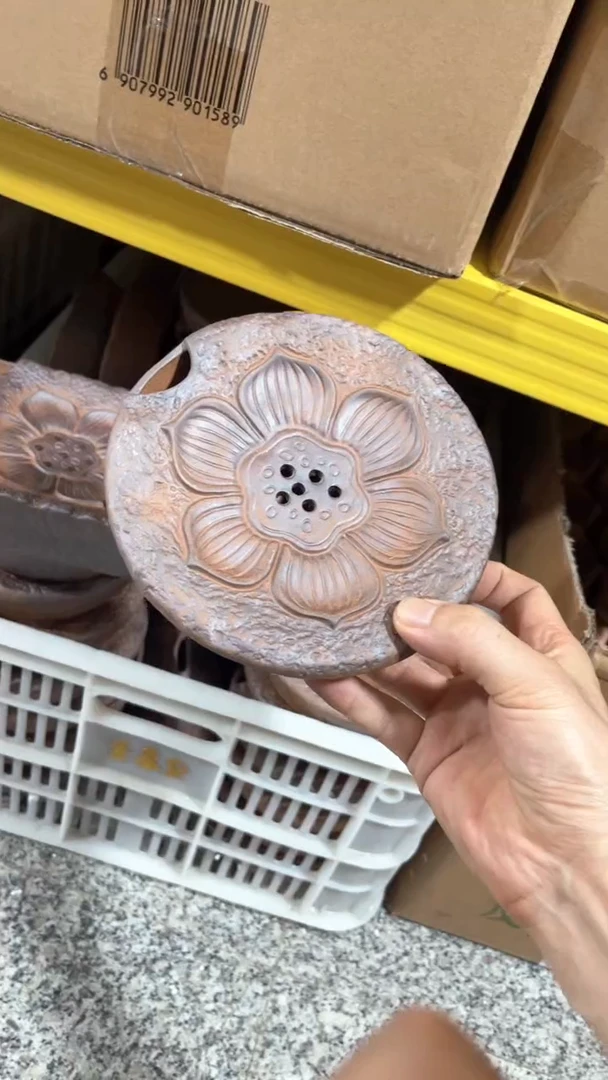 陶荷花壶承11111111111