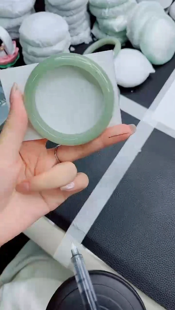 石英质玉手镯未镶嵌A234-54.5