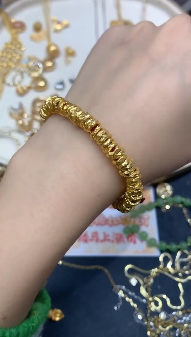 手饰定制足金手绳A45|3980