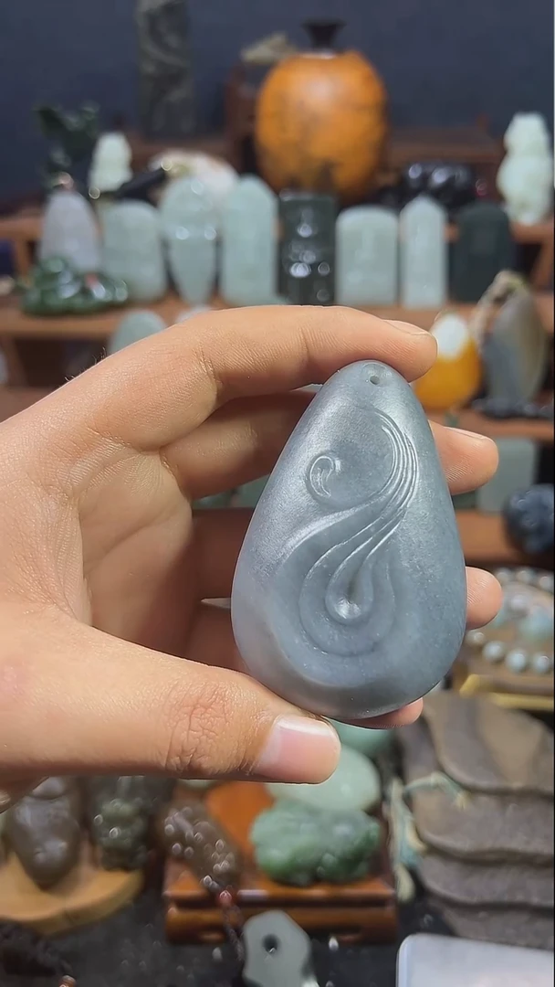 颈饰未镶嵌和田玉星*1